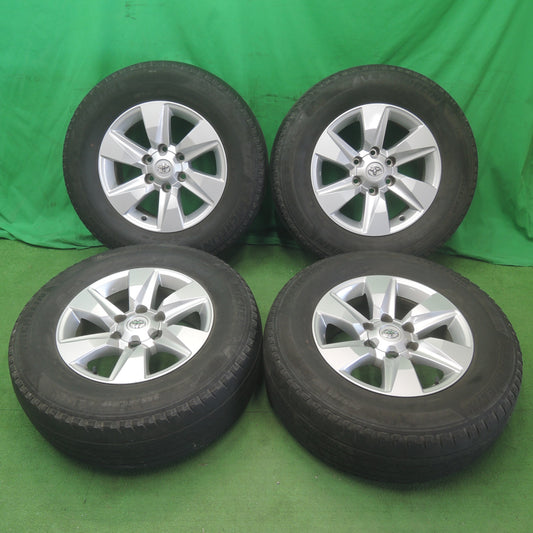 *送料無料* キレイ★トヨタ 150系 ランクル プラド 純正 265/65R17 ミシュラン LATITUDE TOUR 17インチ PCD139.7/6H★4060101ナノ