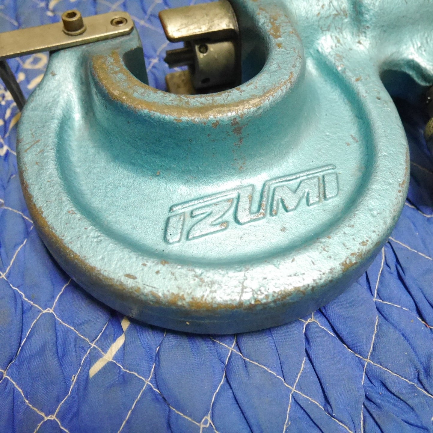 [送料無料] 付属品付き☆IZUMI イズミ 油圧式 アングル パンチャー SH-70 電動 工具 油圧ヘッド 分離式 現状品☆