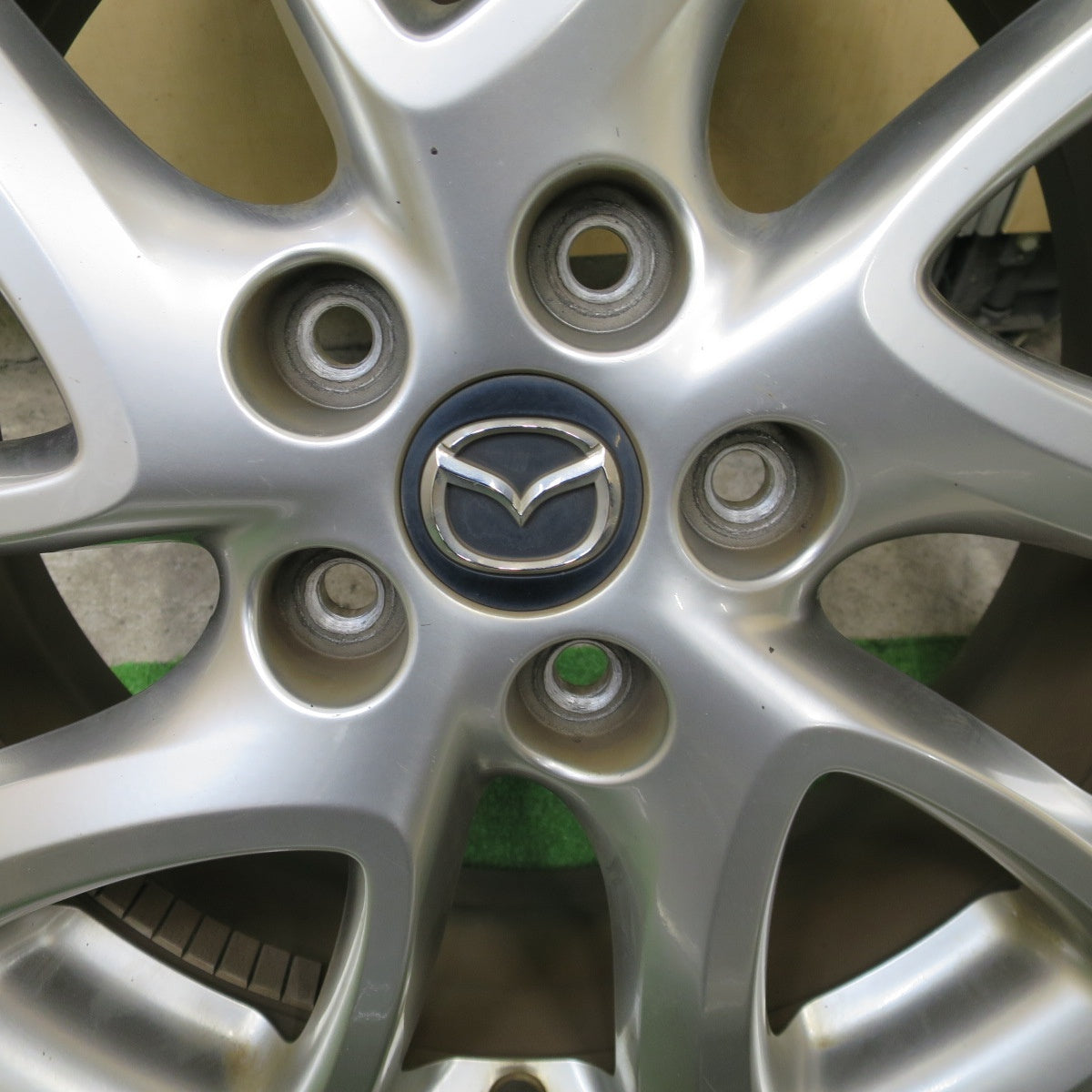 4本価格★マツダ アクセラ プレマシー 等 純正 ホイール 17インチ 17×6.5J PCD114.3/5H★6031001NGホ