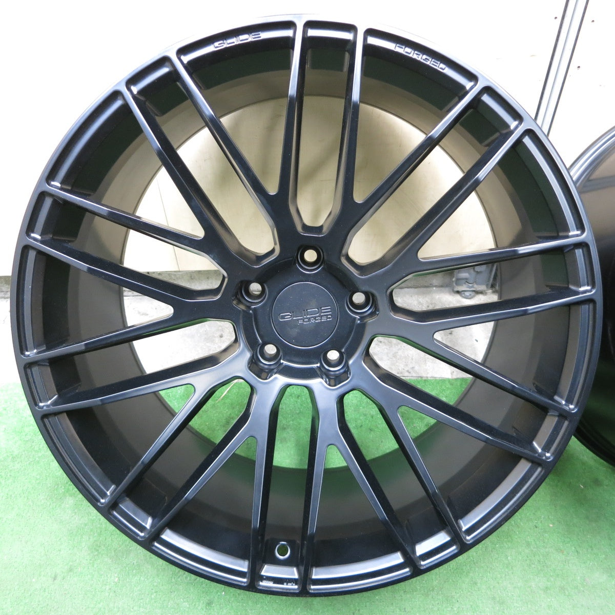 美品★ベンツ 等 GLIDE FORGED 社外 アルミ ホイール 22インチ 22×10.5J PCD130/5H★5110502ナホ