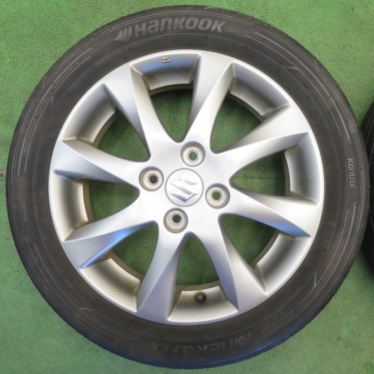 4本価格★スズキ MA15S ソリオ 純正 165/60R15 ハンコック キナジー EX 15インチ PCD100/4H★6051004NJノ