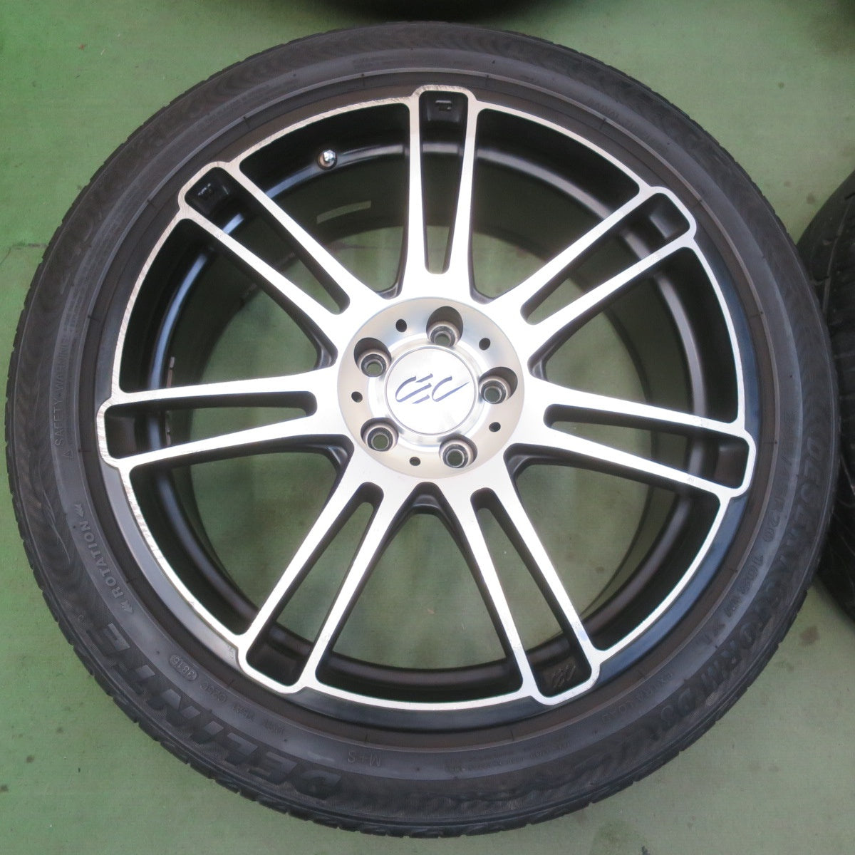 4本価格◎CEC C883 245/45R20 デリンテ デザートストーム D8+ DESERT STORM 20インチ PCD114.3/5H◎6091506IMノ