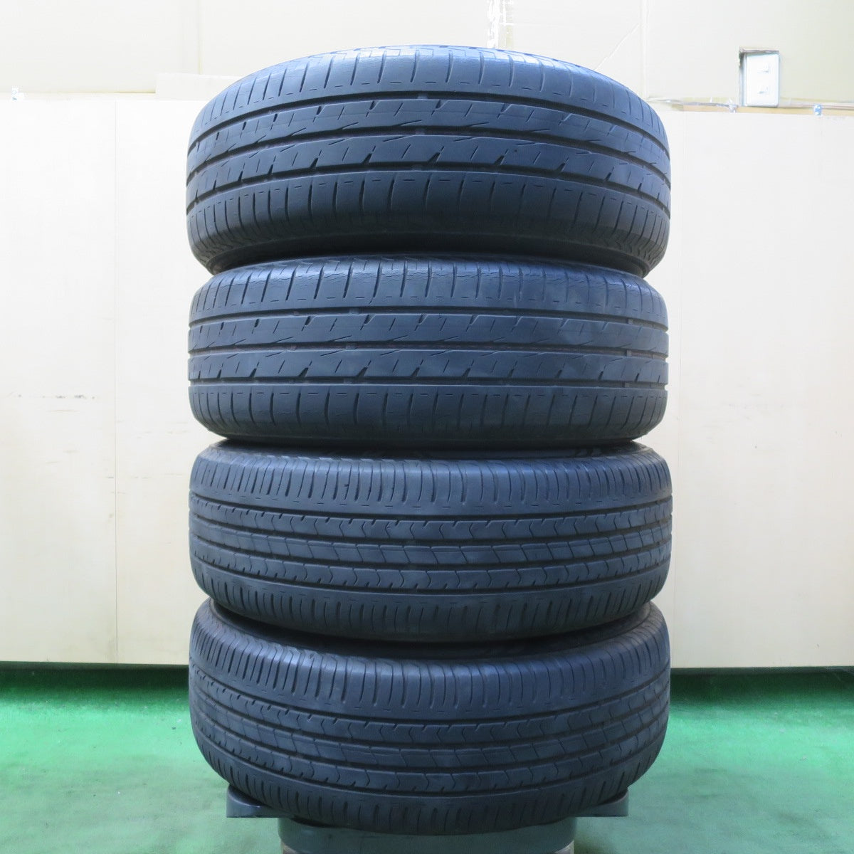 4本価格★トヨタ 30系 プリウス 後期 純正 195/65R15 ブリヂストン エコピア NH100 EX20 15インチ PCD100/5H★5080408イノ
