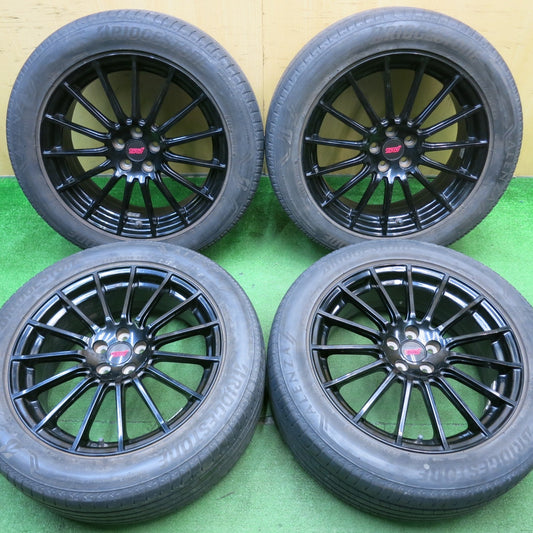 4本価格★スバル フォレスター STI 純正 ENKEI 225/55R18 ブリヂストン アレンザ 001 エンケイ 18インチ PCD100/5H★5051203NJノ