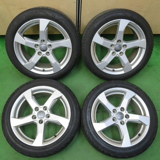 4本価格★アウディ A3 スポーツバック 純正 225/45R17 ブリヂストン トランザ T005 T001 17インチ PCD112/5H★4111605イノ