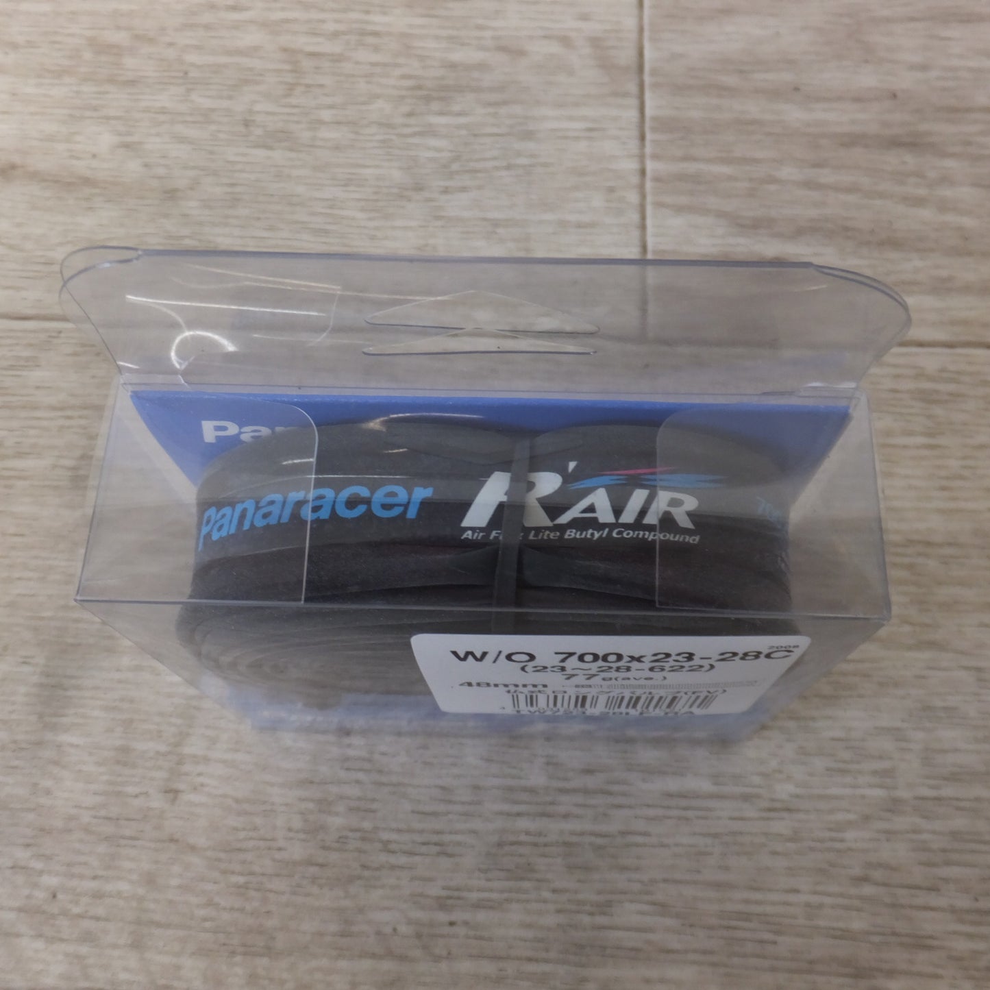 [送料無料] 未使用★パナレーサー Panaracer レーシングチューブ R'AIR TW723-28LF-RA 2個 セット　W/O 700×23-28C(23～28-622) 77g 48mm★