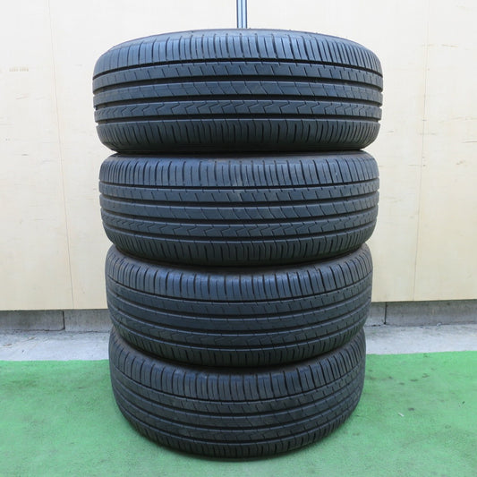 バリ溝！24年！9.5分★215/60R17 ファルケン ZIEX ZE310R ECORUN タイヤ 17インチ C-HR エスティマ カローラクロス アルファード 等★6051902NGノタ