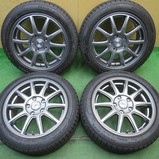 ほぼ未使用！25年！キレイ◎LOXARNY SPORT 195/50R16 スタッドレス トーヨー オブザーブ GIZ3 ロクサーニ スポーツ 16インチ PCD114.3/5H◎6072102NJス