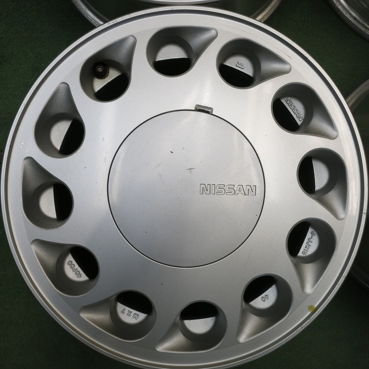 4本価格★日産 S13 シルビア 純正 ホイール 15インチ 火の玉 当時物 旧車 15×6JJ PCD114.3/4H★6042603HAホ