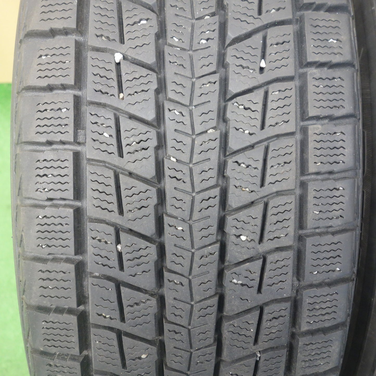 バリ溝！キレイ！9分◎日産 T32 エクストレイル 純正 225/65R17 スタッドレス ダンロップ ウインターマックス SJ8 17インチ PCD114.3/5H◎6062202KTス