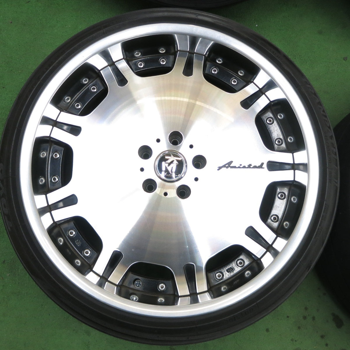 キレイ★アミスタット ゼロス 245/35R20 トーヨー トランパス Lu2 Amistad ZELOS 3P 20インチ PCD114.3/5H★5050501ナノ