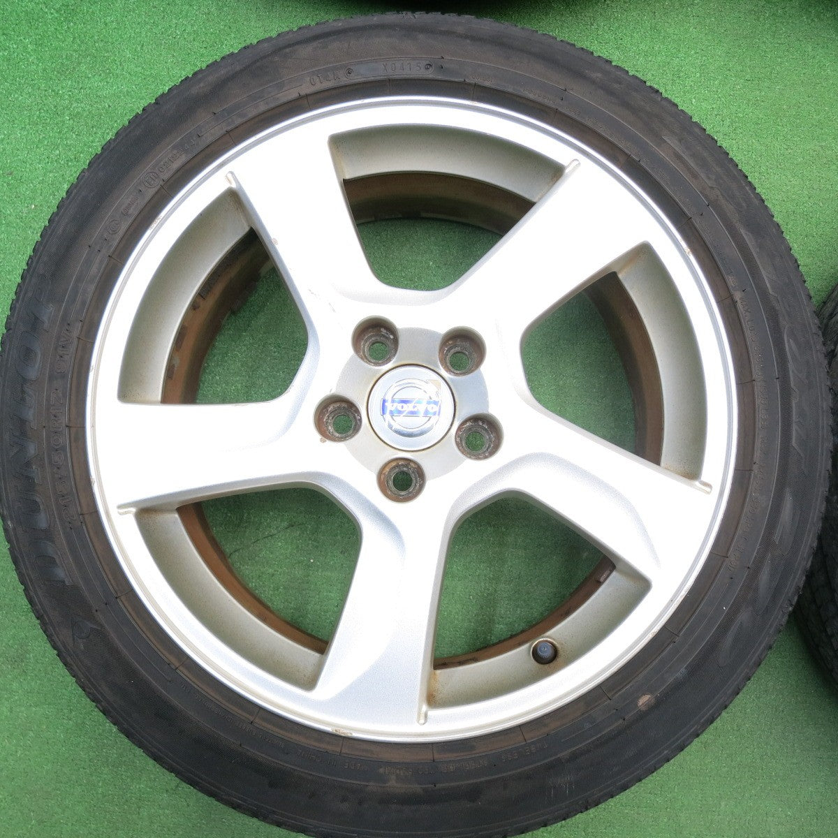 4本価格★ボルボ V60 純正 215/50R17 ダンロップ SPスポーツ 270 17インチ PCD108/5H★6022804HAノ