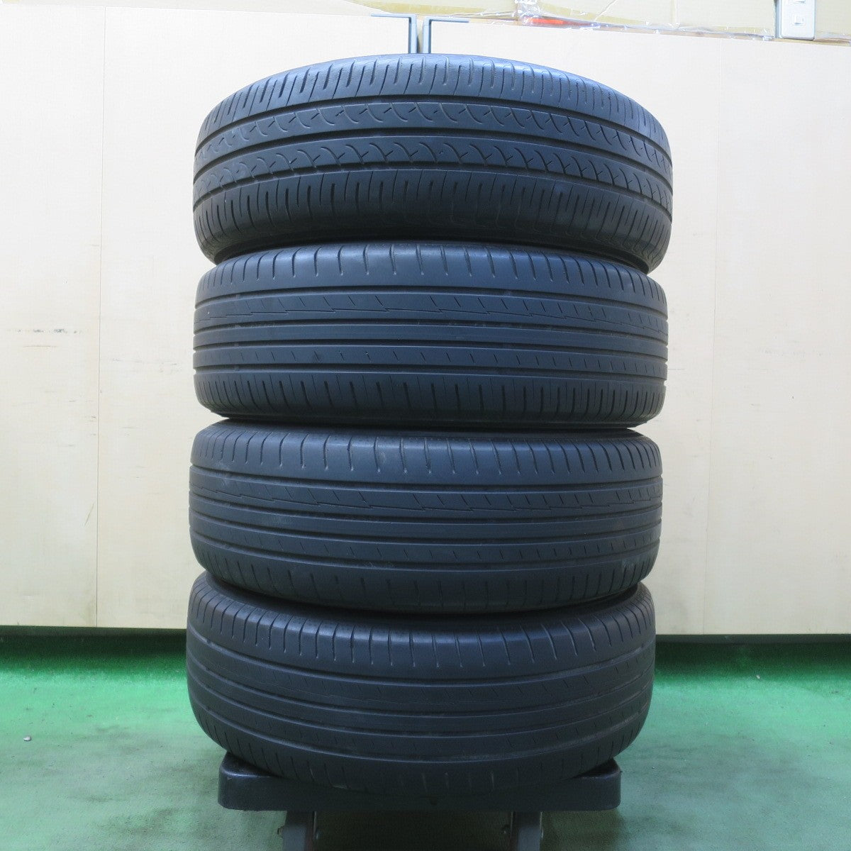 キレイ★マツダ DJ デミオ 純正 185/65R15 ヨコハマ ブルーアース AE01F BluEarth-A AE50 15インチ PCD100/4H★6050810イノ