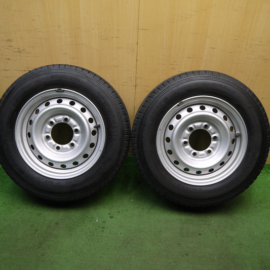 バリ溝！22年！キレイ！9.5分！2本★スタッドレス 175/75R15 ヨコハマ アイスガード iG91 スチール 15インチ PCD139.7/6H★5082603Hス