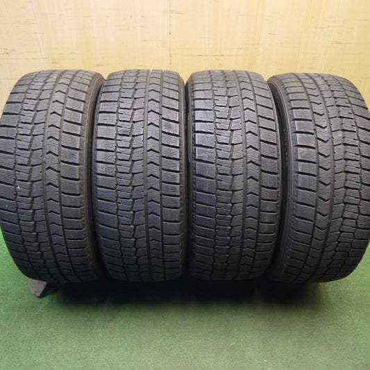 バリ溝！21年！9.5分★スタッドレス 245/45R18 ダンロップ ウインターマックス WM02 タイヤ 18インチ ベンツ W213 Eクラス アウディ A6 等★5121409NKスタ