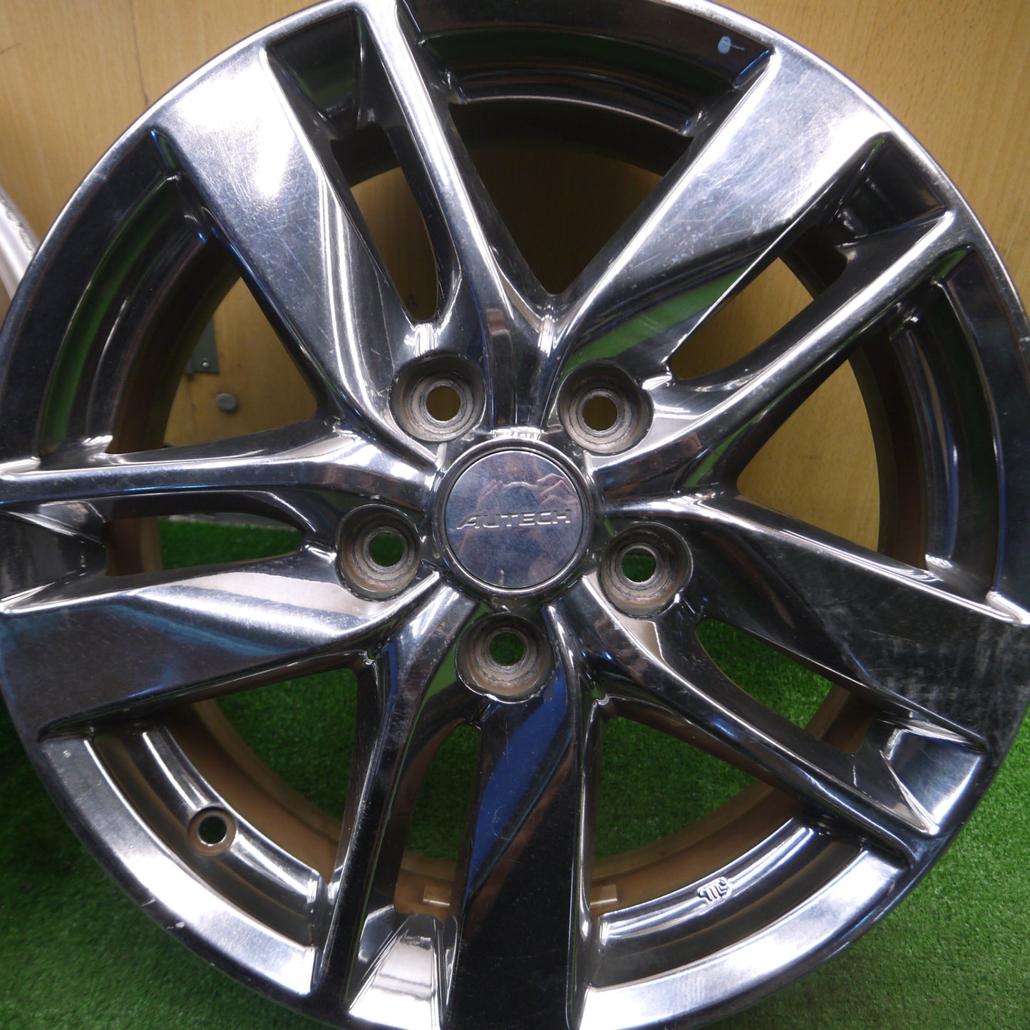 [送料無料] 4本価格★日産 C28 C27 C26 C25 セレナ 純正 AUTECH ホイール 16インチ オーテック 16×6J PCD114.3/5H★5012208Hホ