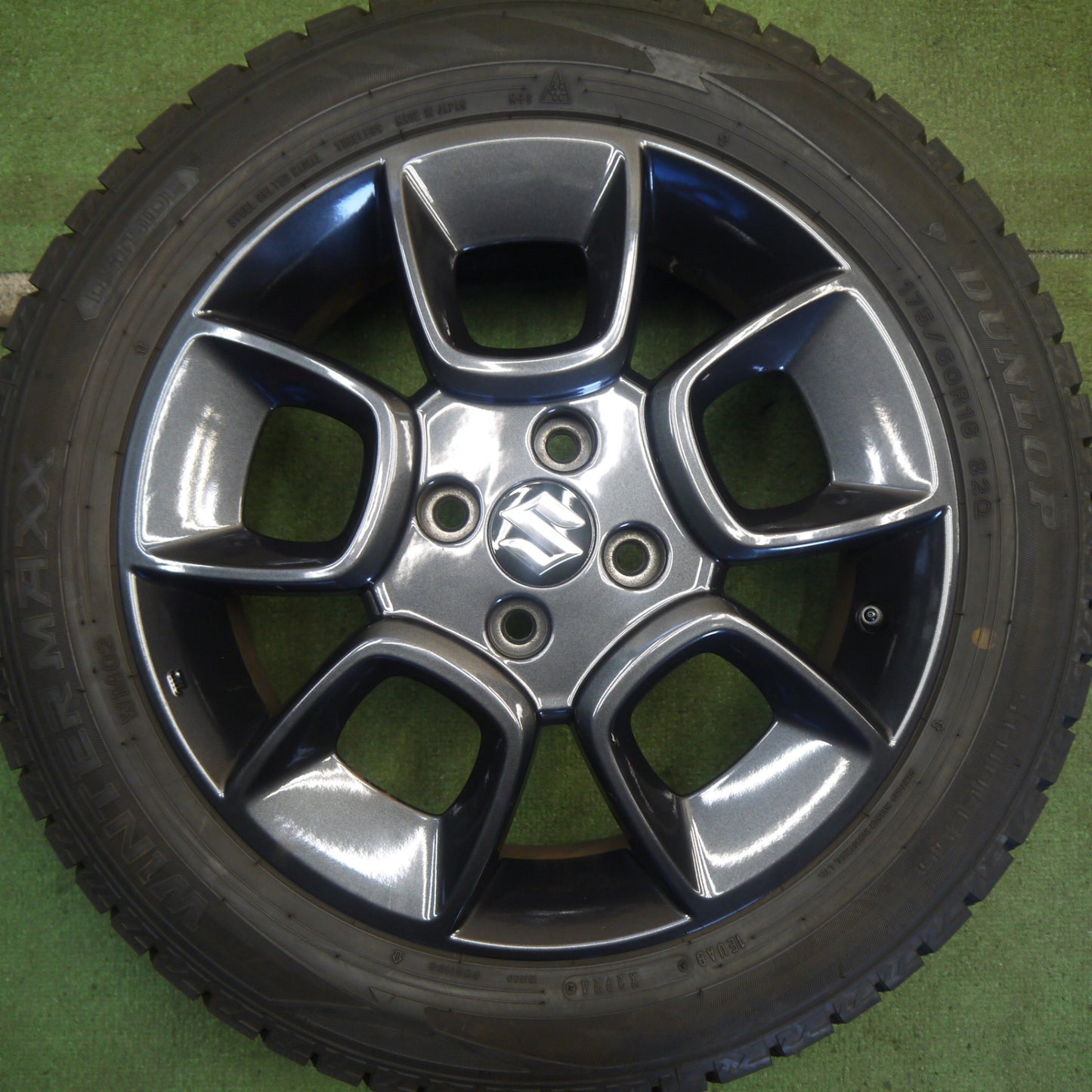 テスト出品◎テスト出品　プリウス 等 195/65R15 スタッドレス ブリヂストン ブリザック VRX3 JP-STYLE MONZA PCD100/5H◎55555555555