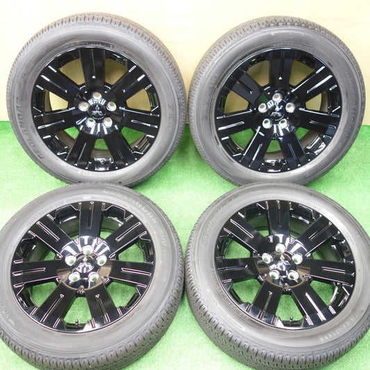 新車外し！25年★三菱 デリカ D:5 シャモニー 純正 225/55R18 ヨコハマ ジオランダー SUV G055 G055E 18インチ D5 PCD114.3/5H★5121103KTノ