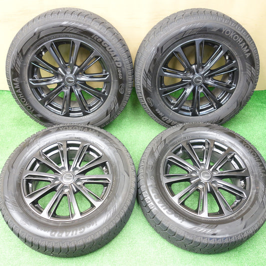 バリ溝！21年！キレイ！9.5分★スタッドレス 215/65R16 ヨコハマ アイスガード iG60 MiLLOUS DF ミルアス 16インチ PCD114.3/5H★5121405KTス
