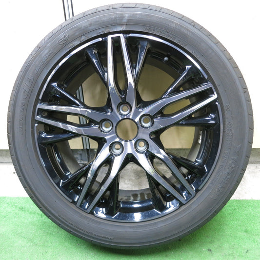 バリ溝！24年！8.5分！1本★ホンダ RC オデッセイ アブソルート 純正 225/50R18 ヨコハマ アドバン dB デシベル 18インチ PCD114.3/5H★5080603ナノ