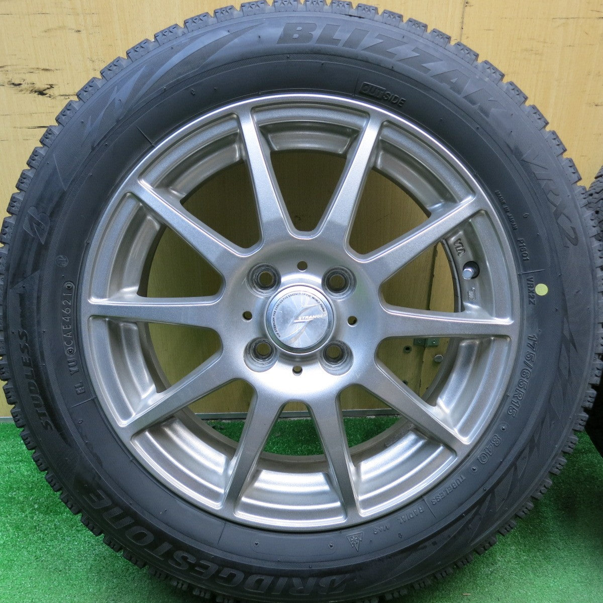 4本価格！21年★スタッドレス 175/65R15 ブリヂストン ブリザック VRX2 STRANGER ストレンジャー 15インチ PCD100/4H★5060714HAス