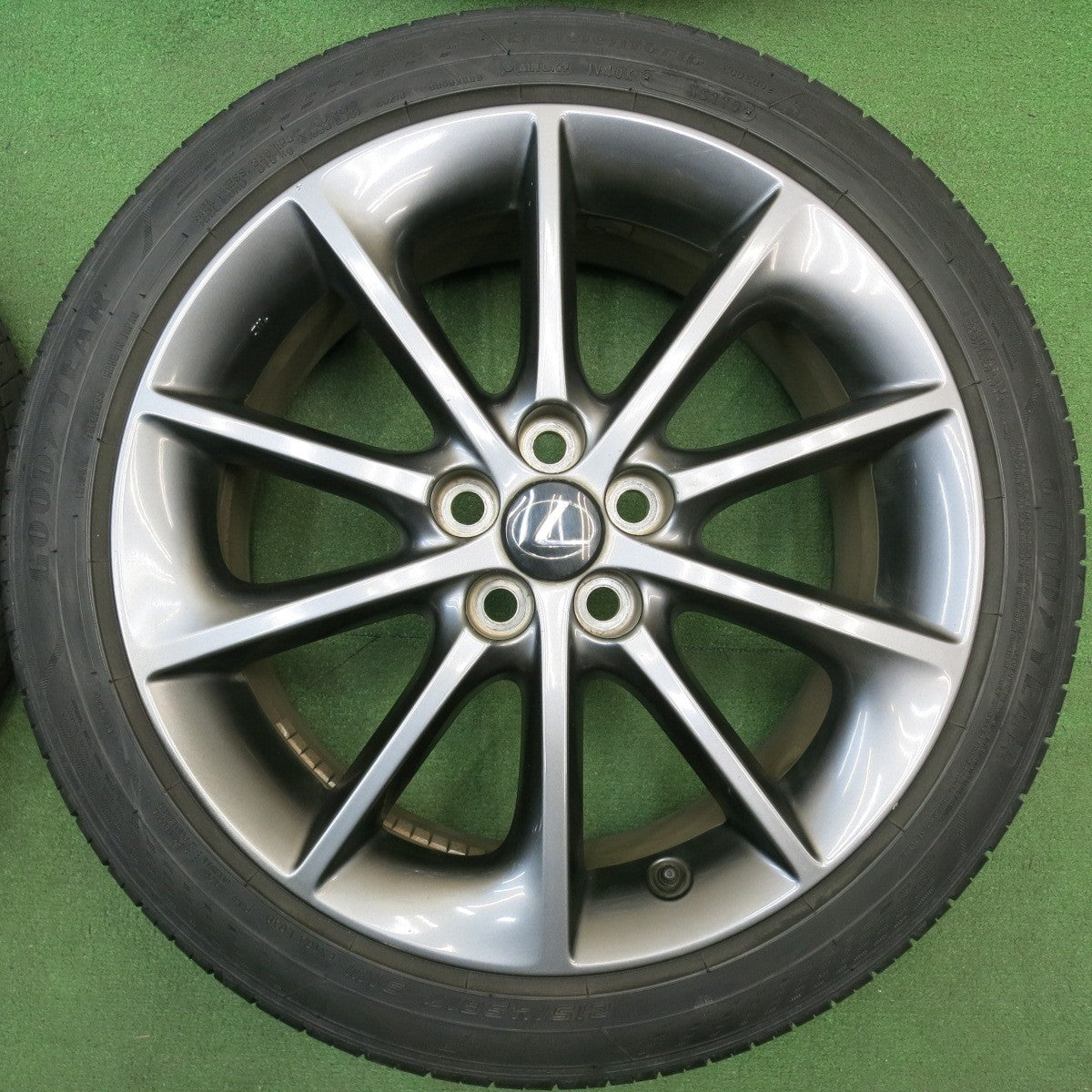 バリ溝！22年！9分★レクサス CT 200 h 純正 215/45R17 ハイフライ HF805 グッドイヤー EfficientGrip ECO EG02 17インチ PCD100/5H★6022303HAノ