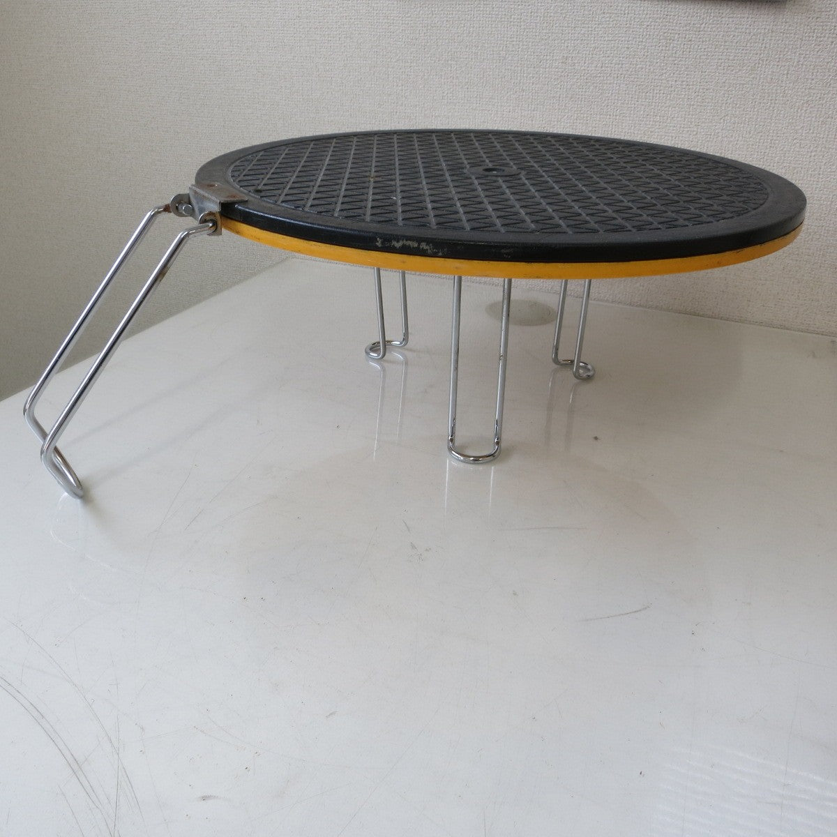 [送料無料] ◆ミノル工業 V ターン テーブル 最大荷重 18kg E-9136 電材 配線 配電 電気工事 ②◆