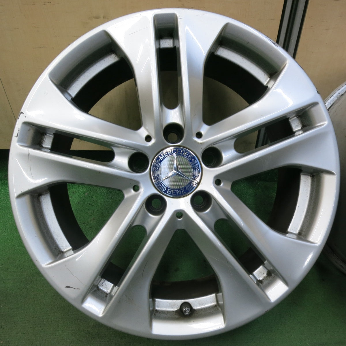 4本価格★ベンツ Cクラス W204 純正 ホイール 17インチ 17×7.5J PCD112/5H★5062412SYホ