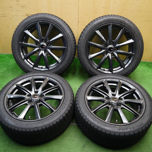 タイヤほぼ未使用！24年！キレイ★スタッドレス 225/45R17 トーヨー オブザーブ GIZ3 ZACK Sport-FT MONZA ザック 17インチ PCD114.3/5H★5042309Hス