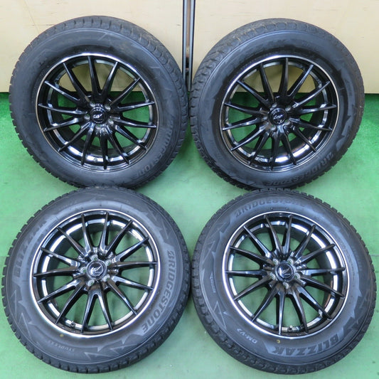 バリ溝！9分★XV 等 225/60R17 スタッドレス ブリヂストン ブリザック DM-V2 MANARAY SPORT マナレイスポーツ 17インチ PCD100/5H★5021116イス