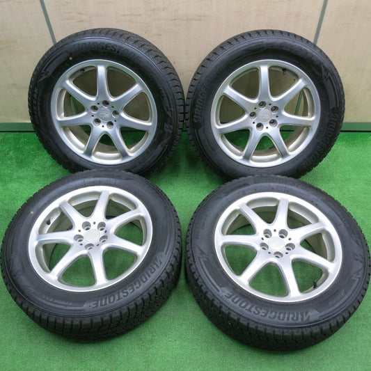 バリ溝！20年！8.5分★スバル フォレスター 等 純正 OP Kalink 225/60R17 スタッドレス ブリヂストン ブリザック DM-V3 PCD100/5H★4101002HAス
