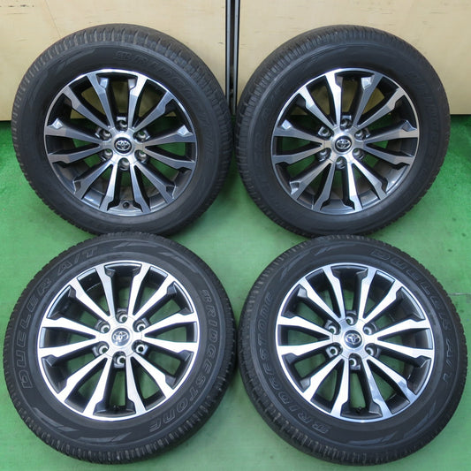 [送料無料] 4本価格★トヨタ 150系 ランクル プラド TZ-G 純正 265/55R19 ブリヂストン デューラー A/T 693Ⅲ 19インチ PCD139.7/6H★5031204イノ
