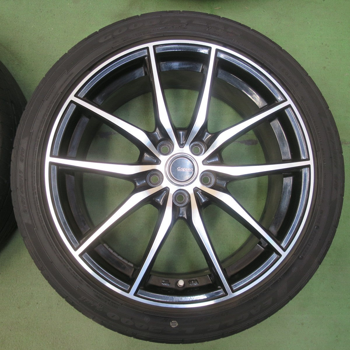 キレイ！22年★プリウス 等 215/45R17 グッドイヤー イーグル LS2000 hybridⅡ G.speed Gスピード 17インチ PCD100/5H★6041103イノ