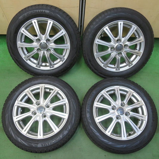 バリ溝！22年！キレイ！8.5分★スタッドレス 155/65R14 ヨコハマ アイスガード iG70 MiLLOUS ミルアス 14インチ PCD100/4H★5100202イス