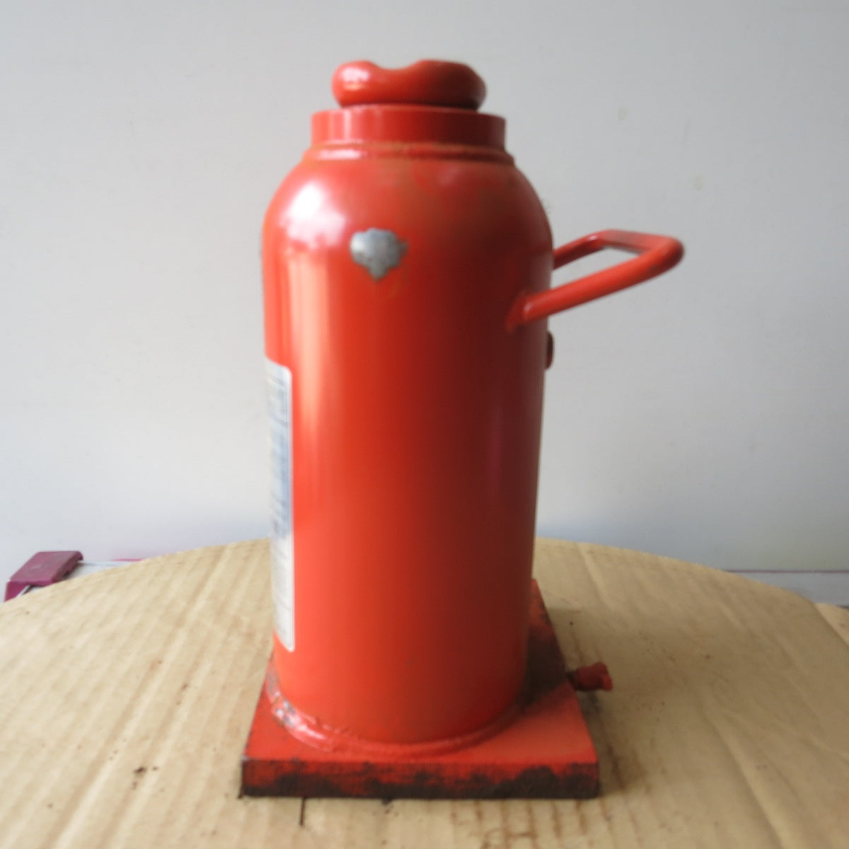 [送料無料] ◆マサダ 油圧 ジャッキ HP-15N 工具 15TON 15ton 15トン 15000kg 油圧式 オイル だるま ダルマ 車載 自動車 点検 整備③◆