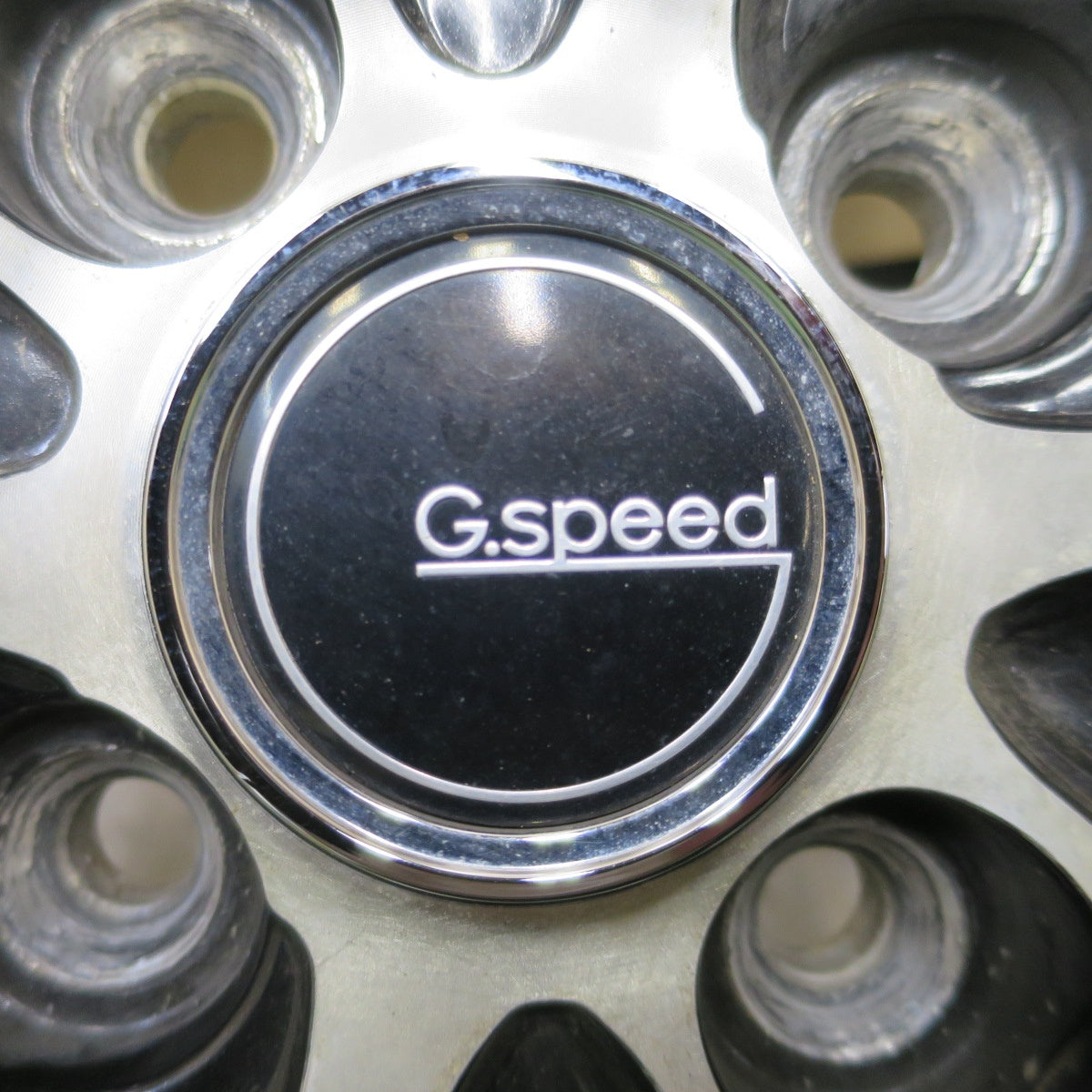 4本価格◎G.speed 14インチ ホイール Gスピード 14×4.5J PCD100/4H◎6090403NGホ