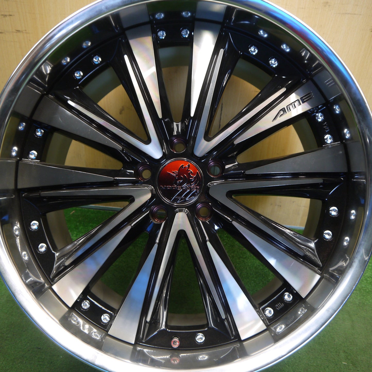 キレイ！1本★レクサス 等 AME MODELART BRASSTER モデラート ブラスター 21インチ ホイール 21×10J PCD120/5H★6051804Hホ