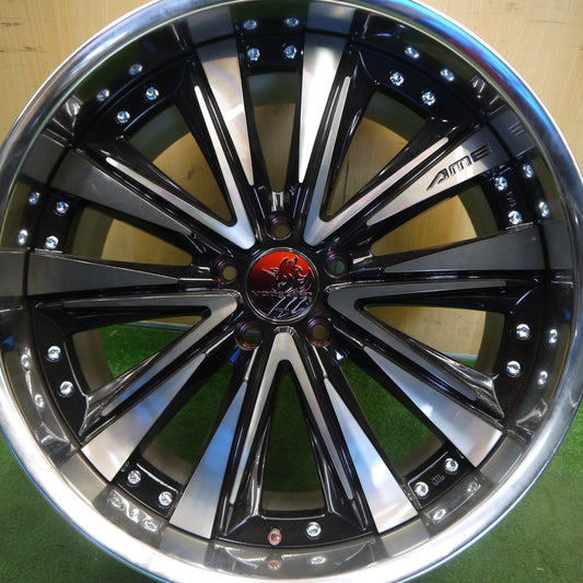 キレイ！1本★レクサス 等 AME MODELART BRASSTER モデラート ブラスター 21インチ ホイール 21×10J PCD120/5H★6051804Hホ