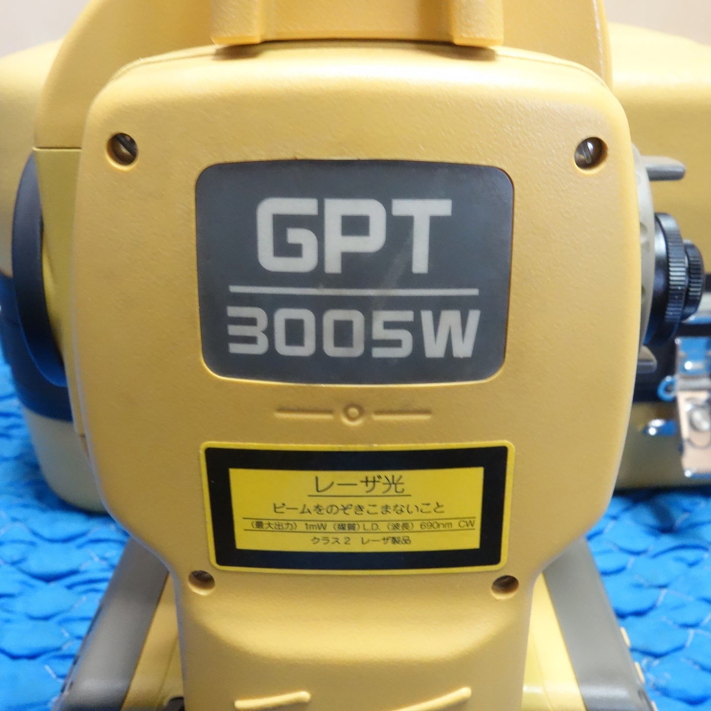 [送料無料] ☆トプコン パルス トータル ステーション 測量器 GPT-3005W BT-52QA ケース付き TOPCON 現状品☆