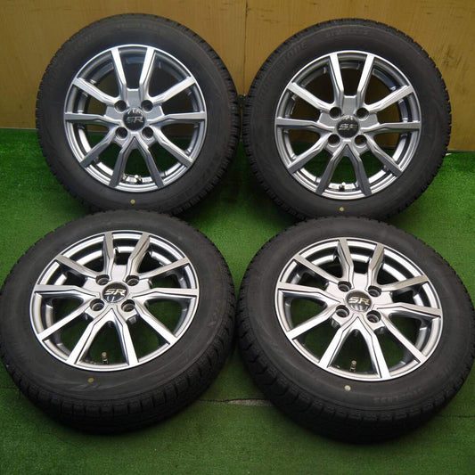 バリ溝！キレイ！8.5分★スタッドレス 155/65R14 ブリヂストン ブリザック VRX STRANGER ストレンジャー 14インチ PCD100/4H★5032804Hス