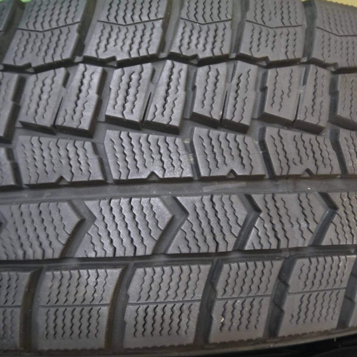 バリ溝！21年！キレイ！9.5分★スタッドレス 225/60R17 ダンロップ ウインターマックス WM02 JOKER ジョーカー 17インチ PCD114.3/5H★5022804Hス
