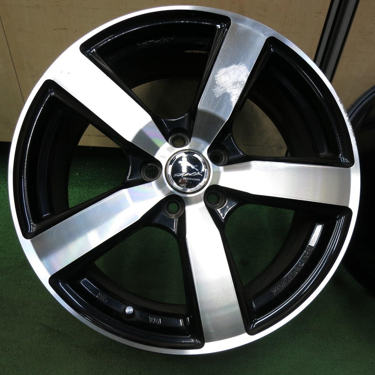 [送料無料] 4本価格★XV フォレスター 等 SMACK ENKEI スマック エンケイ ホイール 17インチ 17×7J PCD100/5H★5031203SYホ