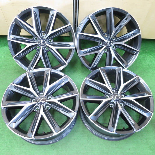 *送料無料* 新車外し★レクサス LBX Relax リラックス 純正 ダークプレミアムメタリック ホイール 18インチ 18×7J PCD114.3/5H★4042203KMホ