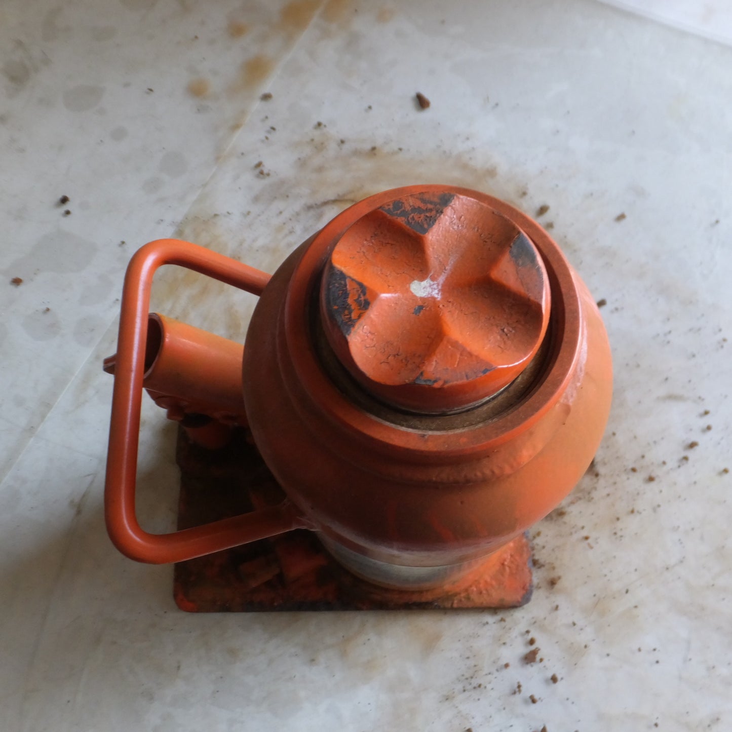 [送料無料] ◆マサダ 油圧ジャッキ MHK-15N 工具 15TON 15ton 15トン 15000kg 油圧式 オイル だるま ダルマ 車載 自動車 点検 整備(9)◆