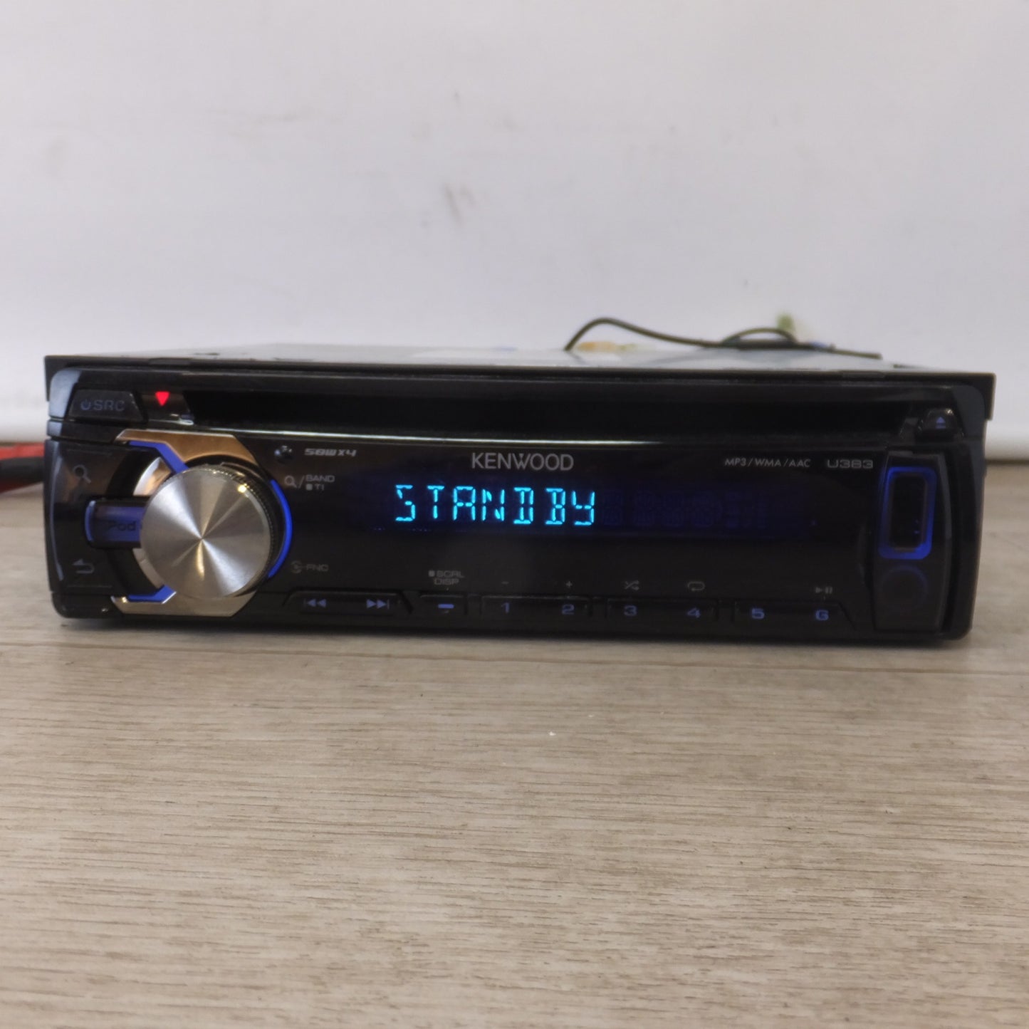 [送料無料] ★ケンウッド KENWOOD CDレシーバー U383　MP3/WMA/AAC対応 CD/USBレシーバー(34)★