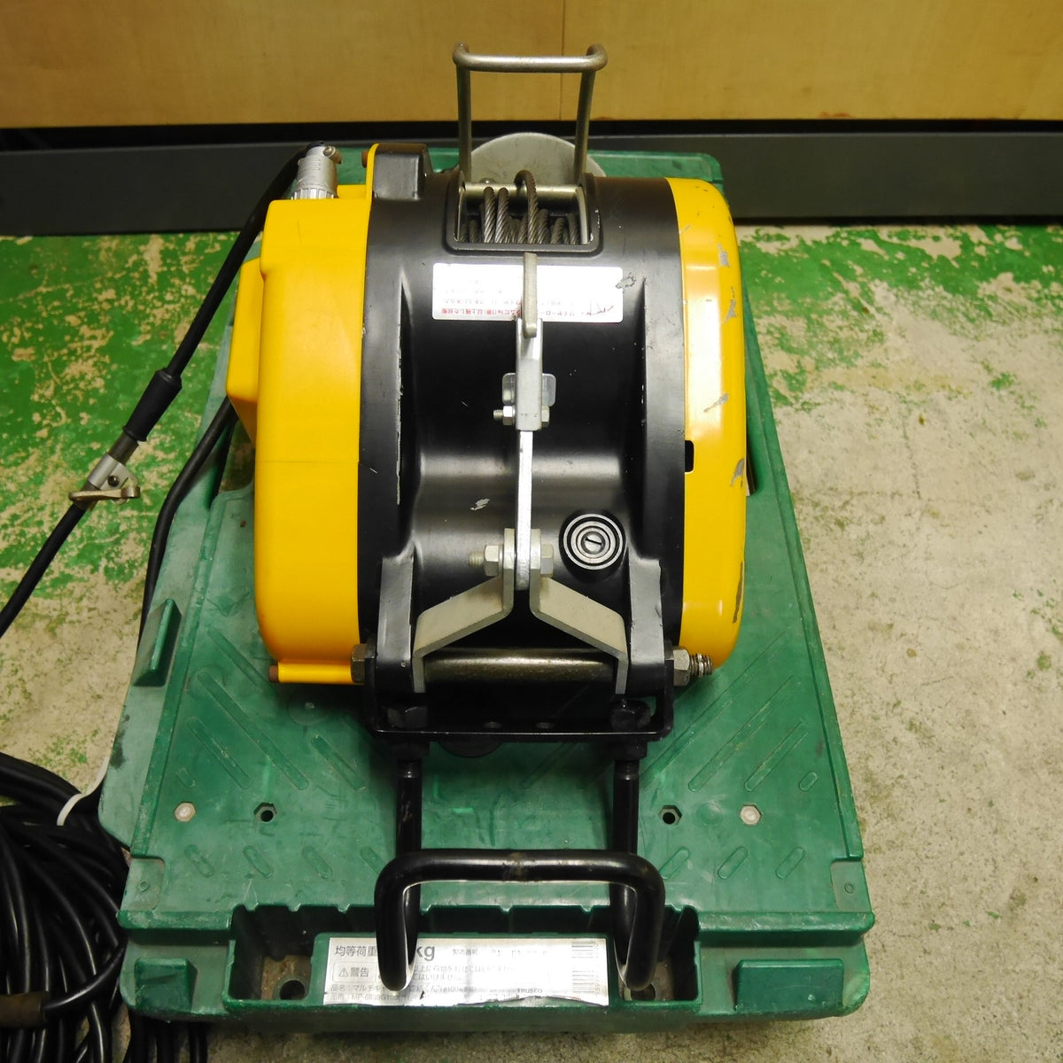 [送料無料] ☆RYOBI リョービ 電動 ウインチ WIM-125A 21m 工具 100V ウィンチ ホイスト 荷揚げ 荷上げ☆