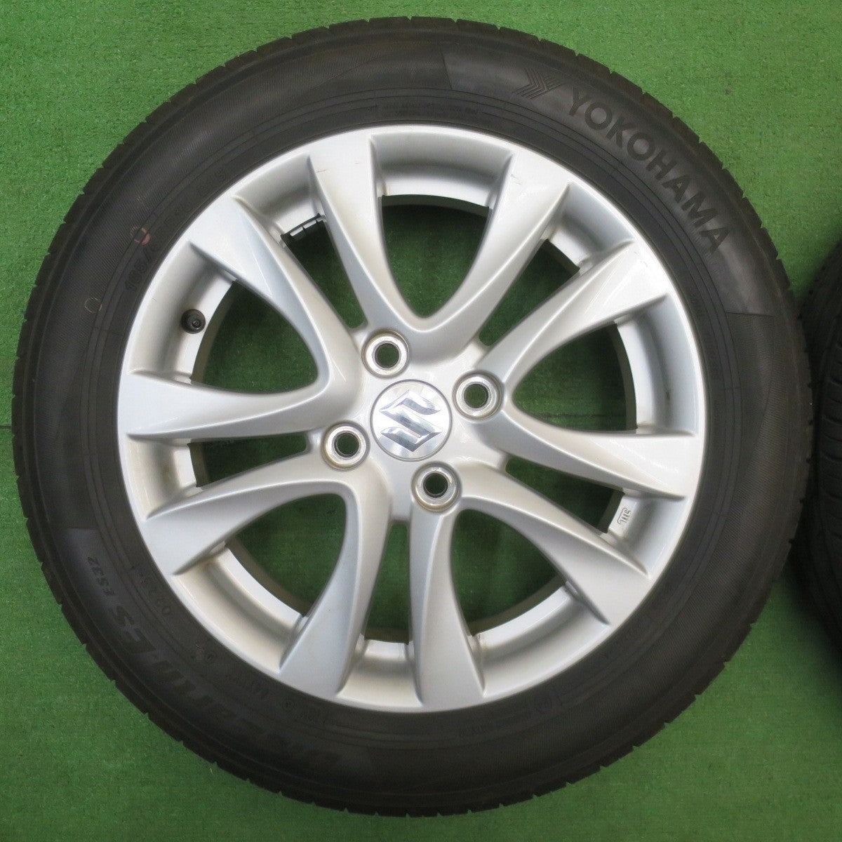 4本価格！25年★スズキ MA36S ソリオ 純正 165/65R15 ヨコハマ BluEarth-ES ES32 15インチ ブルーアース PCD100/4H★6040604NJノ