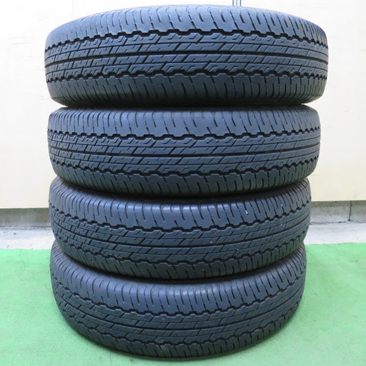 バリ溝！24年！8.5分★195/80R15 ダンロップ グラントレック AT20 タイヤ 15インチ ジムニー シエラ 等★6021601NGノタ