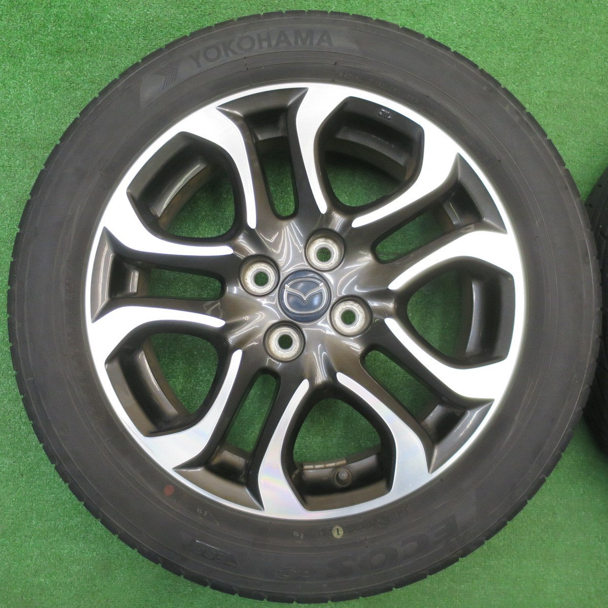 4本価格★マツダ DJ デミオ 純正 185/60R16 ヨコハマ エコス ES31 16インチ PCD100/4H★5110904NJノ