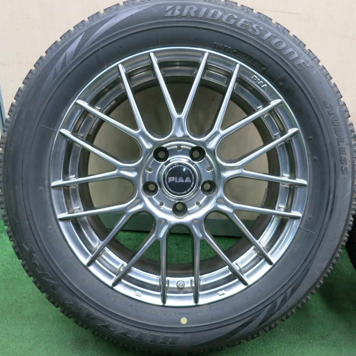 4本価格★PIAA SPORT SOFFY 215/60R17 スタッドレス ブリヂストン ブリザック VRX 17インチ ピア PCD114.3/5H★4051306HAス